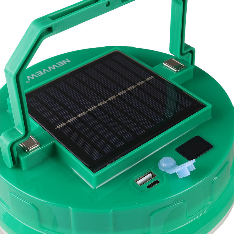 لامپ شارژی خورشیدی 300 وات Newvew NV-E961