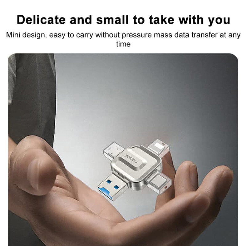 رم ریدر همه کاره Yesido GS23 OTG