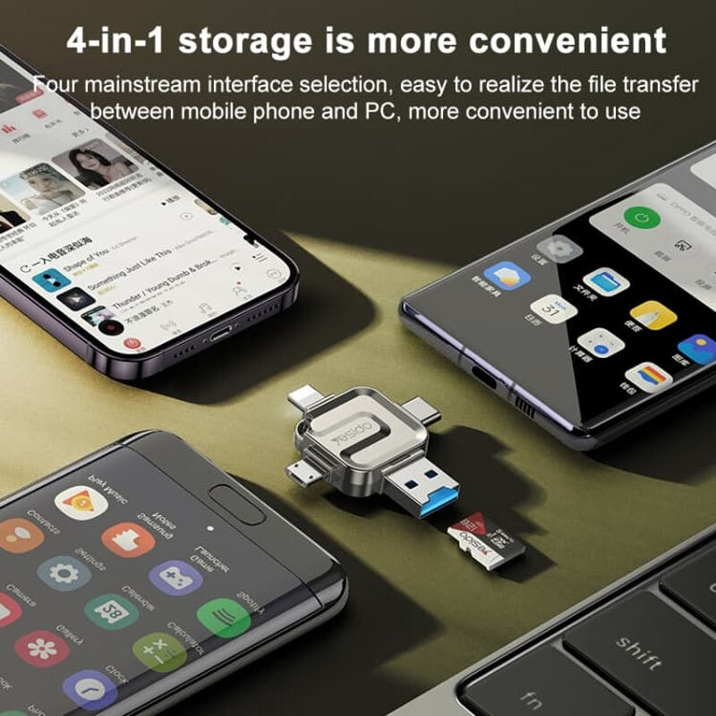 رم ریدر همه کاره Yesido GS23 OTG