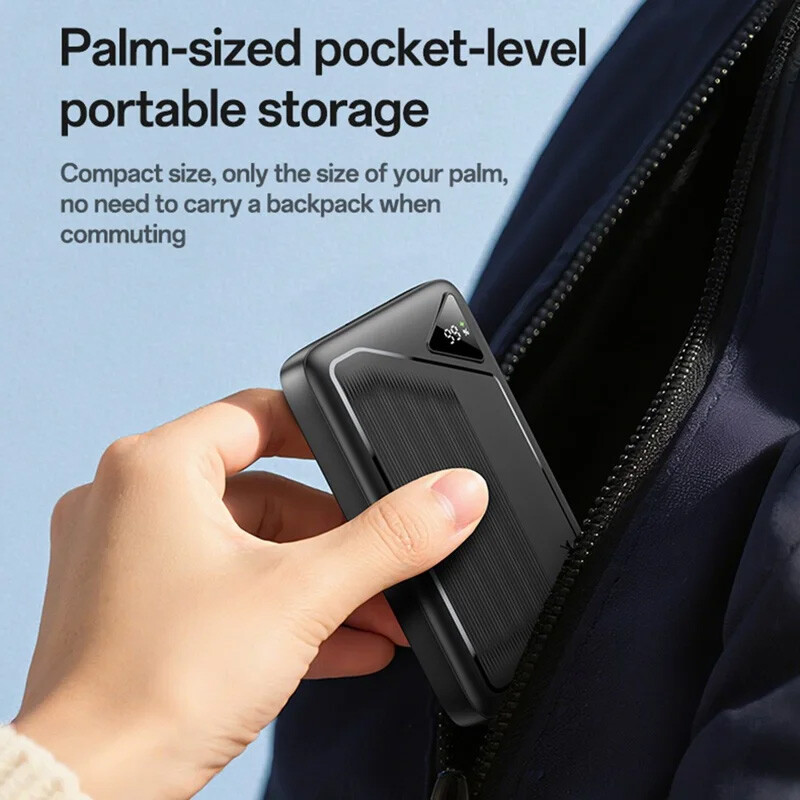 پاور بانک فست شارژ یسیدو YP84 QC PD 22.5W ظرفیت 10000 میلی آمپر ساعت