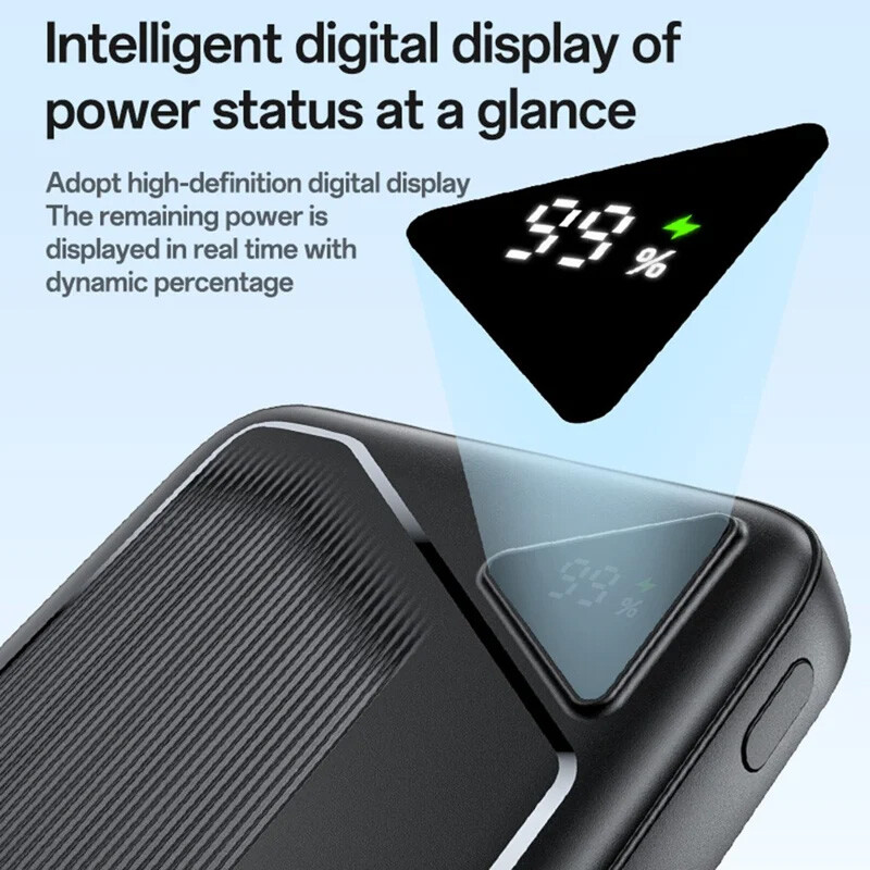 پاور بانک فست شارژ یسیدو YP84 QC PD 22.5W ظرفیت 10000 میلی آمپر ساعت