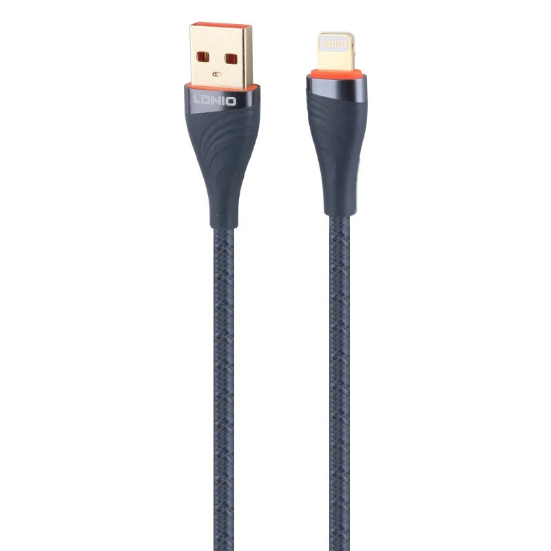 کابل لایتنینگ فست شارژ 30 وات الدینیو LS691 طول 1 متر