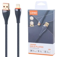 کابل لایتنینگ فست شارژ 30 وات الدینیو LS691 طول 1 متر