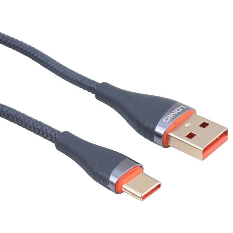 کابل تایپ سی فست شارژ 30 وات الدینیو LS691 طول 1 متر