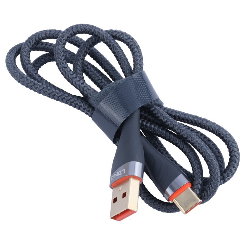 کابل تایپ سی فست شارژ 30 وات الدینیو LS691 طول 1 متر