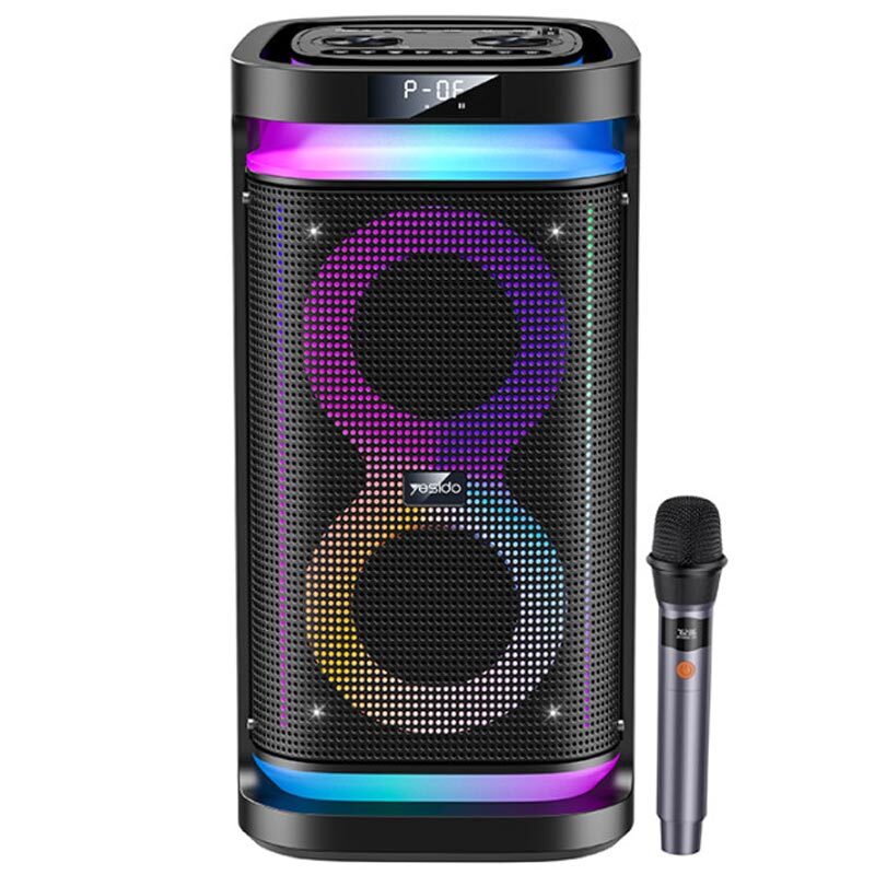 اسپیکر چمدانی بلوتوثی یسیدو YSW29 + میکروفون و ریموت کنترل