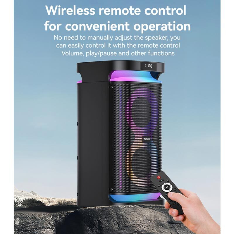 اسپیکر چمدانی بلوتوثی یسیدو YSW29 + میکروفون و ریموت کنترل