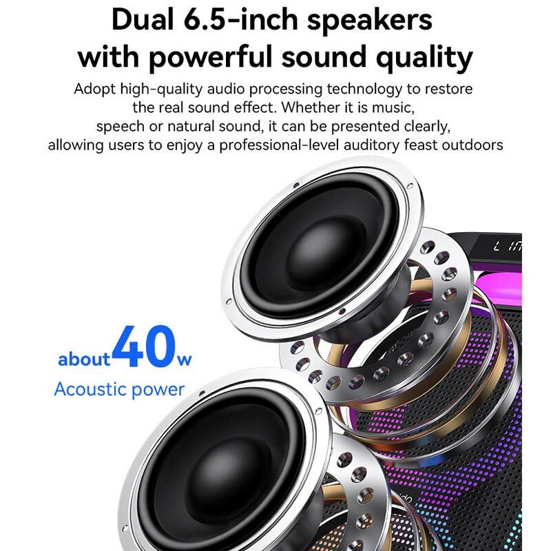 اسپیکر چمدانی بلوتوثی یسیدو YSW29 + میکروفون و ریموت کنترل