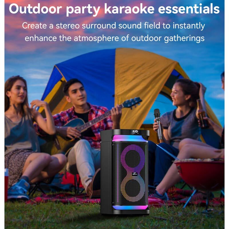 اسپیکر چمدانی بلوتوثی یسیدو YSW29 + میکروفون و ریموت کنترل