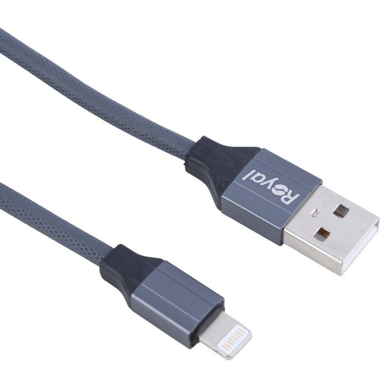 کابل لایتنینگ فست شارژ 2.4 آمپر رویال RCA-110 طول 1 متر