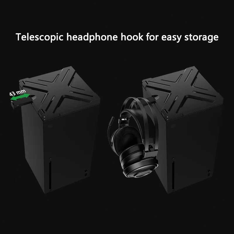 براکت هدفون و کاور گرد و غبار کنسول XBOX Series X دابی TYX-3609