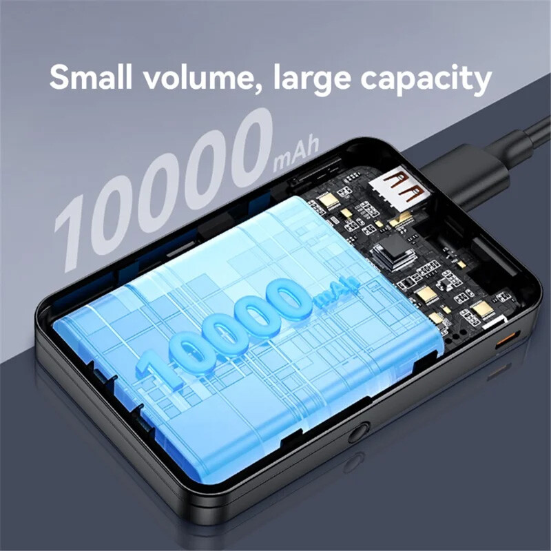 پاور بانک بی سیم فست شارژ یسیدو YP72 PD 22.5W ظرفیت 10000 میلی آمپر ساعت