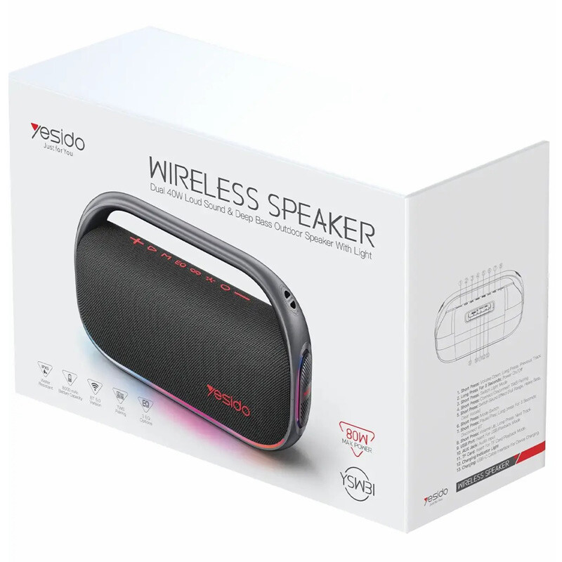 اسپیکر بلوتوثی یسیدو YSW31