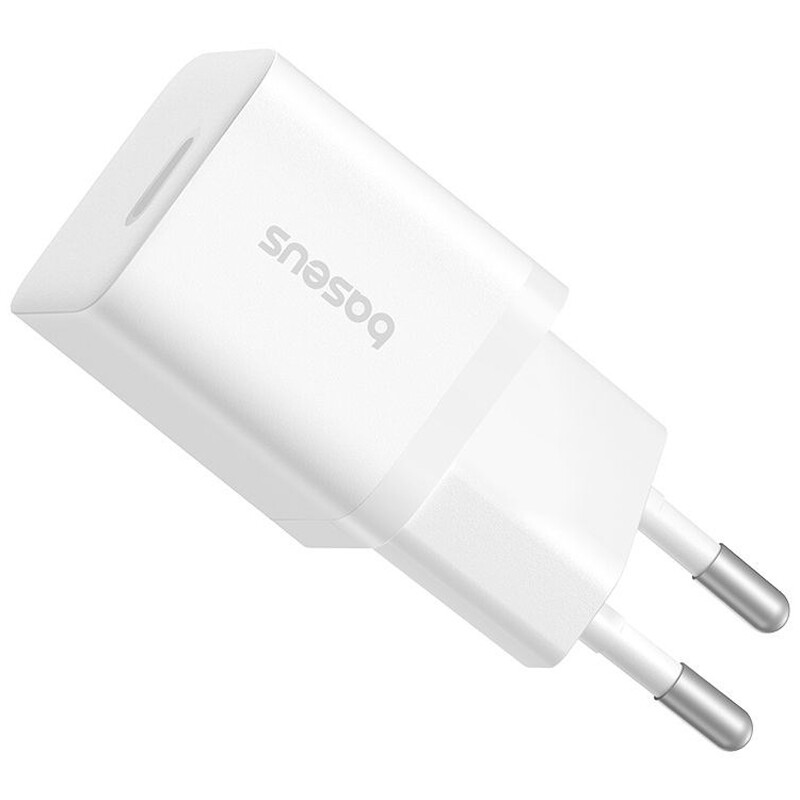 شارژر دیواری 25 وات باسئوس GaN5 P10110909213 QC3.0 PD3.0 3A + کابل تایپ سی