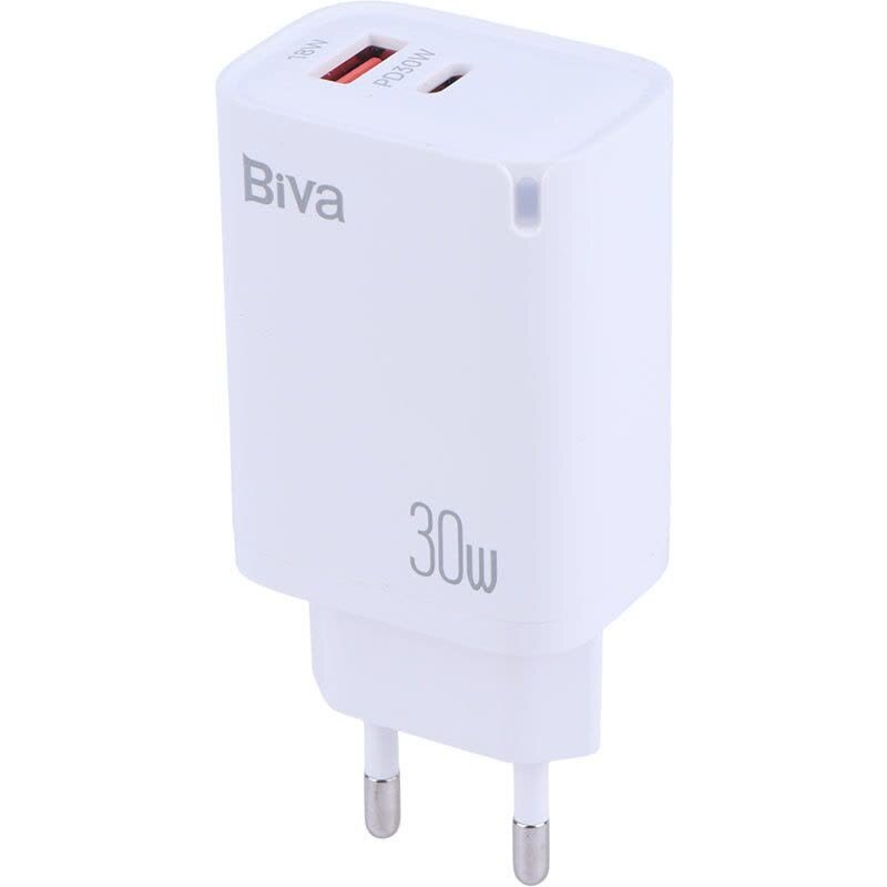 شارژر دیواری 30 وات بیوا HC-54 QC3.0 PD 3A