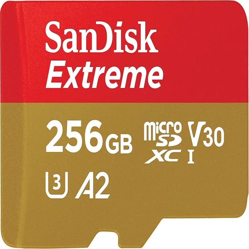 رم میکرو 256 گیگ سن دیسک SanDisk Extreme A2 V30 U3 190MB