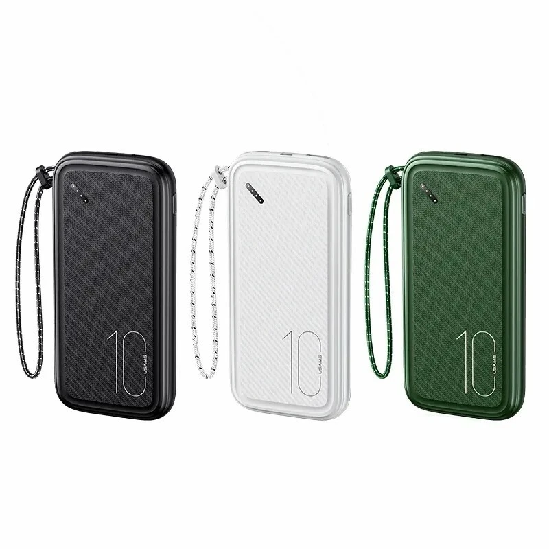 پاور بانک یوسامز US-CD150 10W ظرفیت 10000 میلی آمپر ساعت