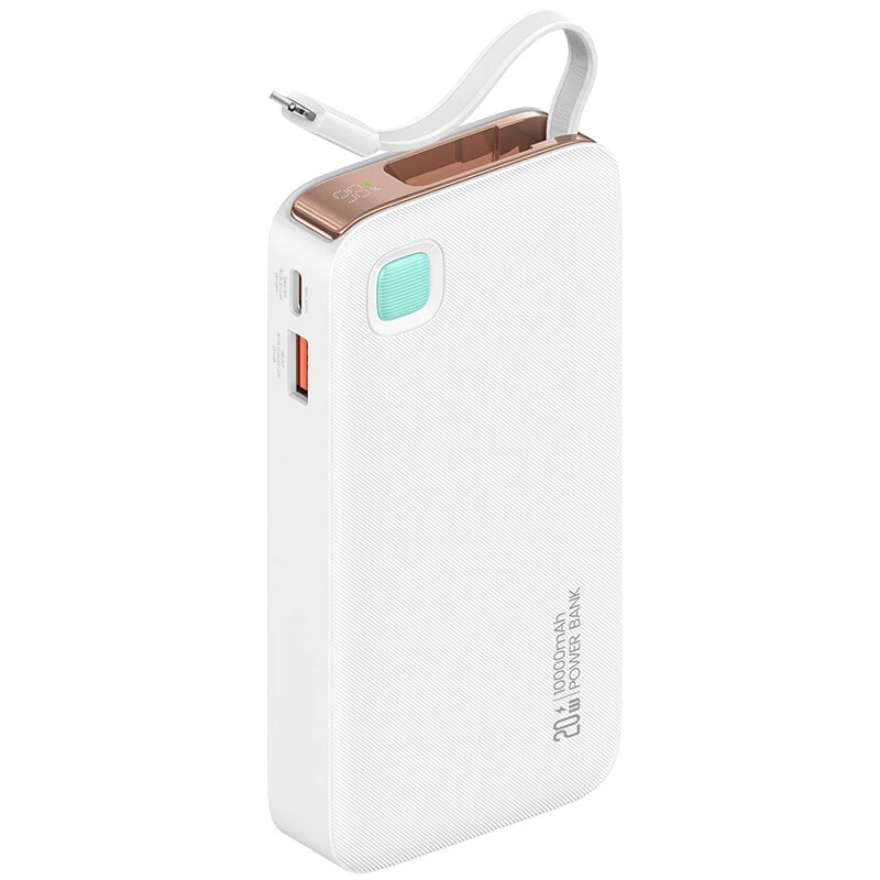 پاور بانک فست شارژ یوسامز CD225 PD 22.5W ظرفیت 10000 میلی آمپر ساعت