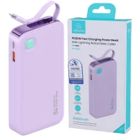 پاور بانک فست شارژ یوسامز CD225 PD 22.5W ظرفیت 10000 میلی آمپر ساعت