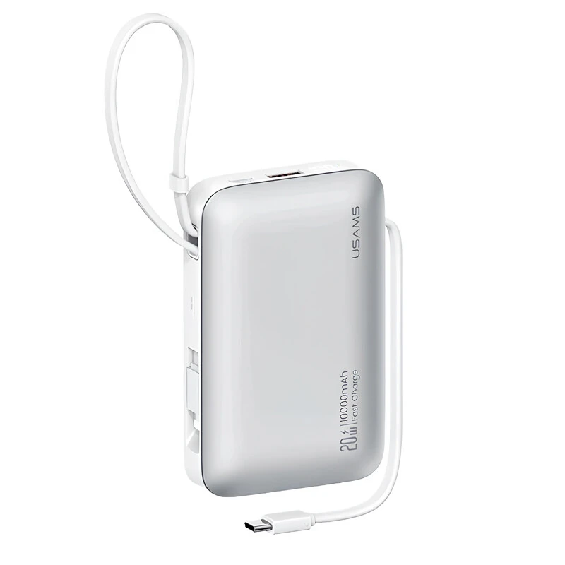 پاور بانک فست شارژ یوسامز CD228 QC3.0 PD 20W ظرفیت 10000 میلی آمپر ساعت