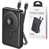 پاور بانک بی سیم فست شارژ یسیدو YP72 PD 22.5W ظرفیت 10000 میلی آمپر ساعت