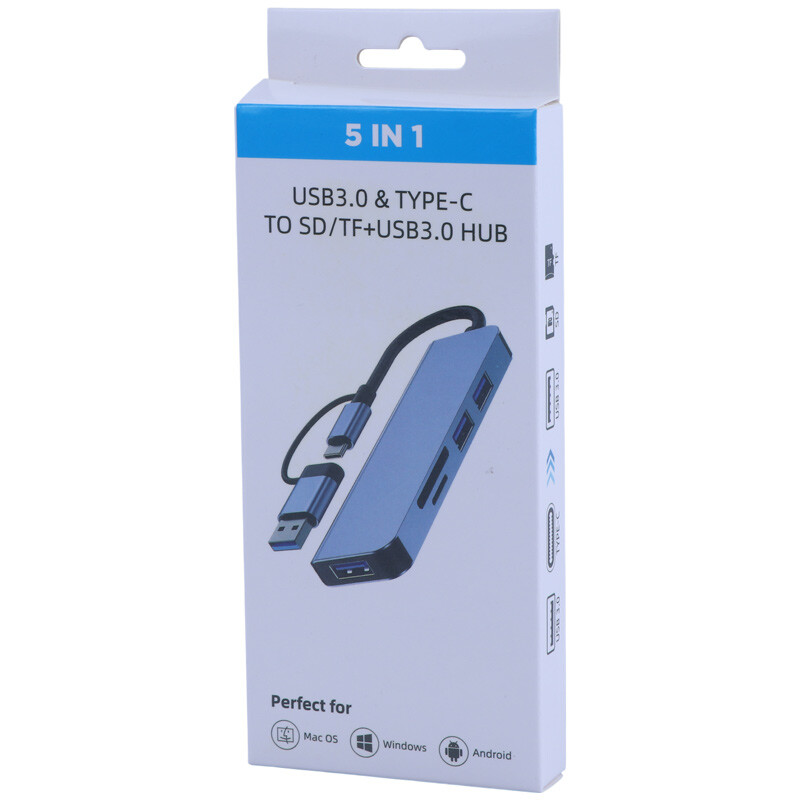 هاب 5 پورت Type-C /USB 3.0