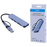 هاب 5 پورت Type-C /USB 3.0