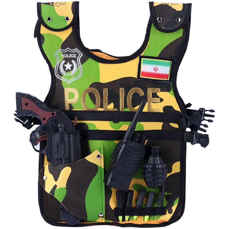 ست اسباب بازی و لباس پلیس چریکی آهو