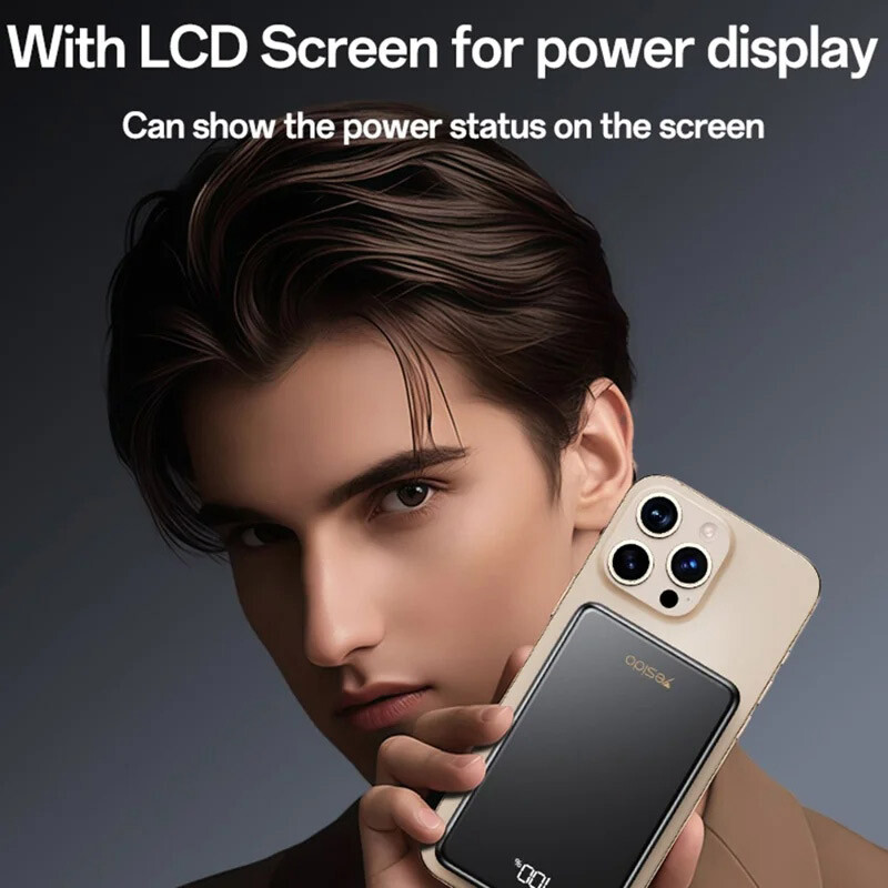 پاور بانک فست شارژ یسیدو YP75 PD 22.5W ظرفیت 10000 میلی آمپر ساعت