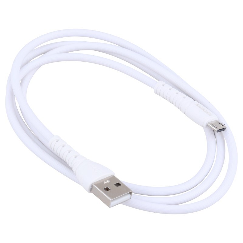 کابل میکرو یو اس بی فست شارژ Shoosh SH101A 5A 1.1m