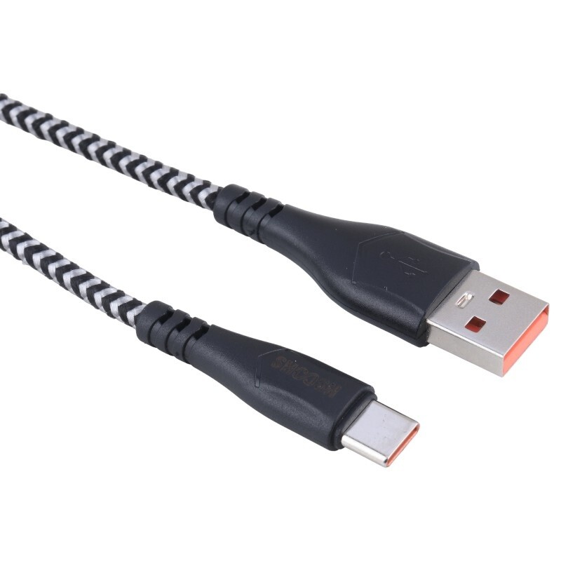 کابل تایپ سی فست شارژ 5 آمپر شوش SH117C طول 1.1 متر