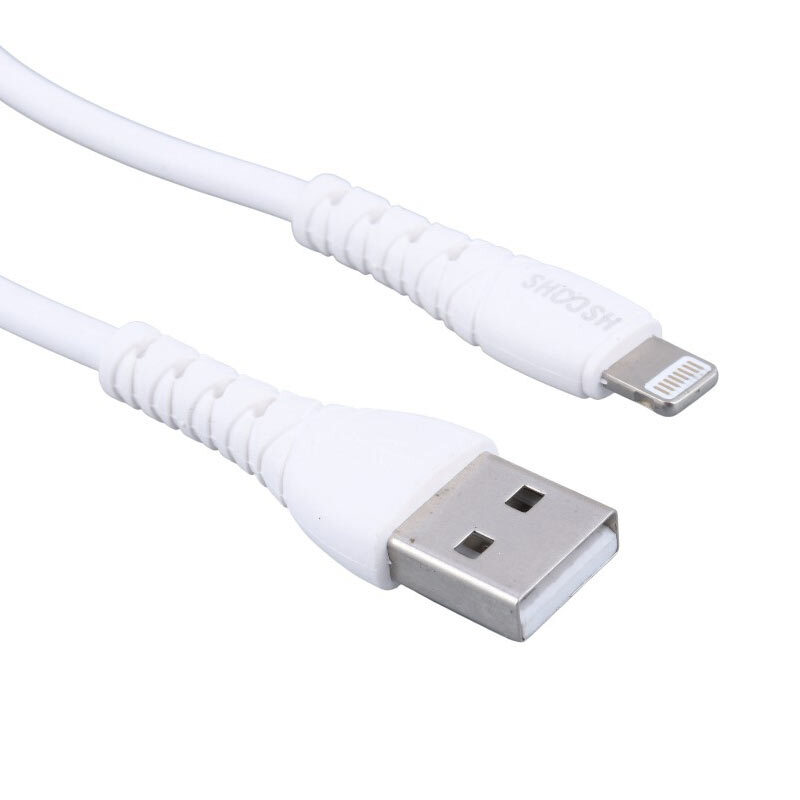 کابل کوتاه لایتنینگ فست شارژ 6 آمپر شوش SH-601i طول 25 سانتی متر