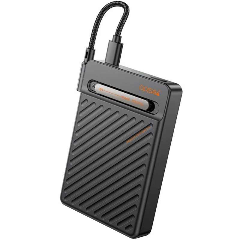 پاور بانک بی سیم فست شارژ یسیدو YP78 PD 20W ظرفیت 10000 میلی آمپر ساعت