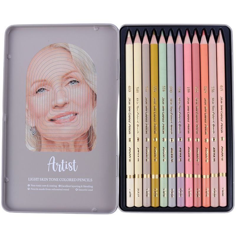 مداد رنگی 12 رنگ آریا 3907