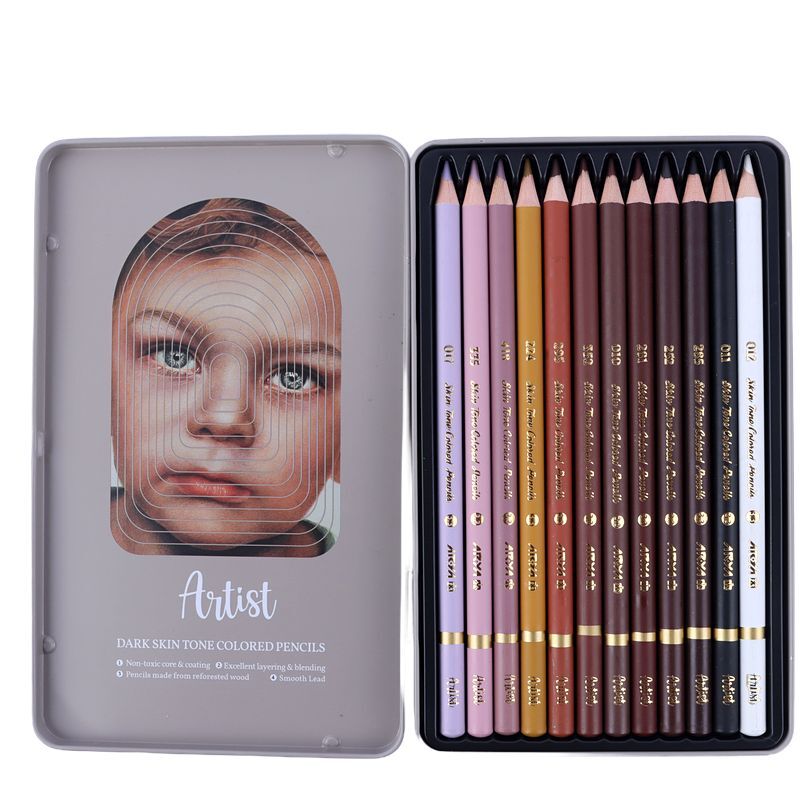 مداد رنگی 12 رنگ آریا 3907