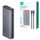 پاور بانک فست شارژ یوسامز US-CM QC3.0 PD 65W ظرفیت 30000 میلی آمپر ساعت