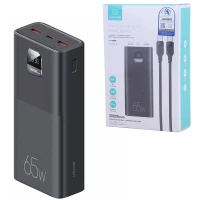 پاور بانک فست شارژ یوسامز Usams-AT QC3.0 PD 65W ظرفیت 30000 میلی آمپر ساعت