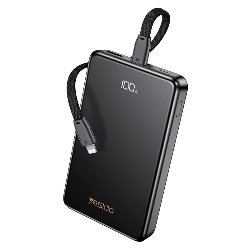 پاور بانک فست شارژ یسیدو YP75 PD 22.5W ظرفیت 10000 میلی آمپر ساعت