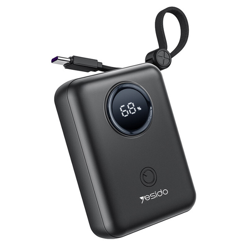 پاور بانک فست شارژ یسیدو YP64 PD QC 22.5W ظرفیت 10000 میلی آمپر ساعت