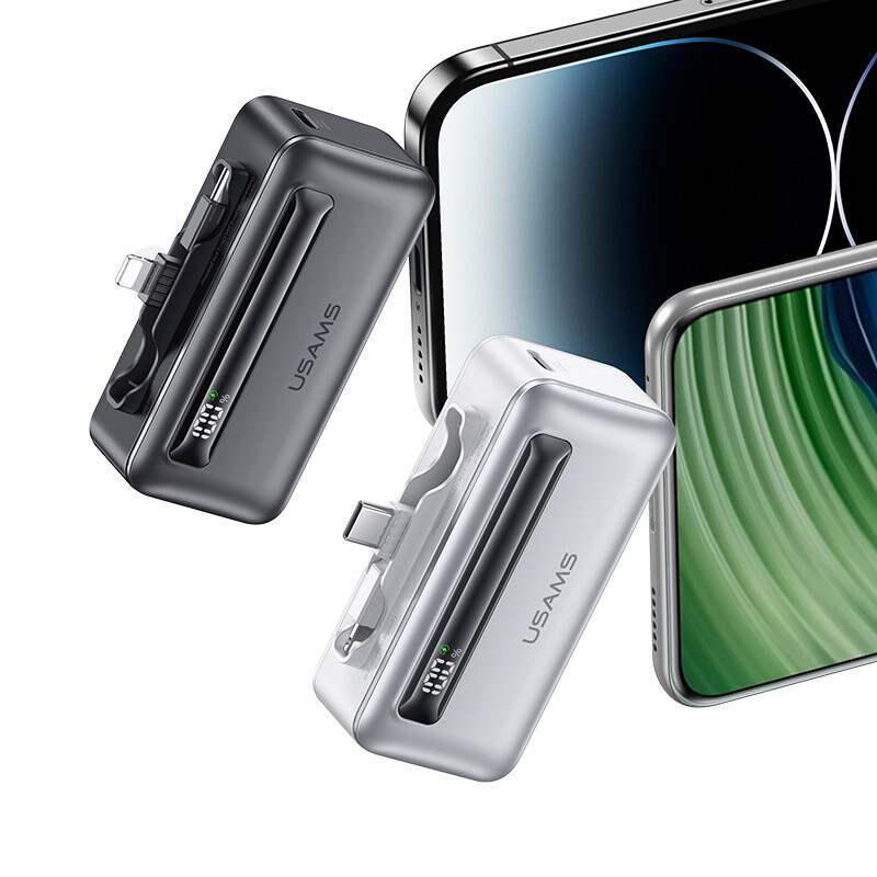 پاور بانک فست شارژ یوسامز CD233 PD 20W ظرفیت 4500 میلی آمپر ساعت