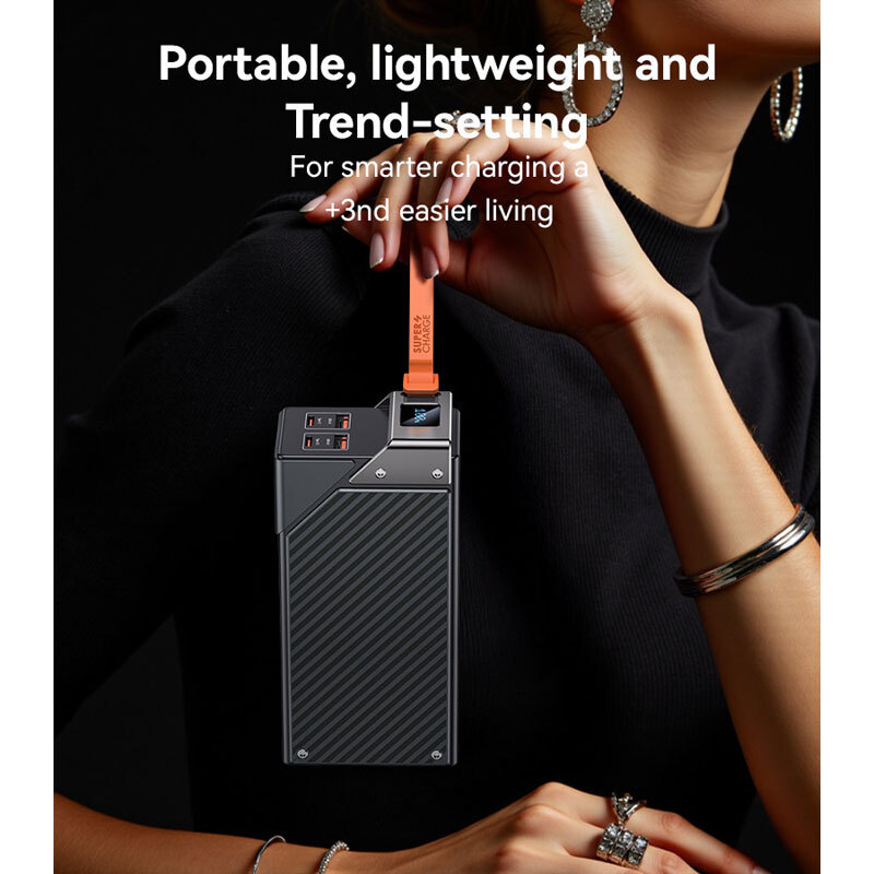 پاور بانک فست شارژ یسیدو YP62 PD 22.5W ظرفیت 30000 میلی آمپر ساعت