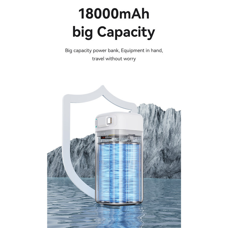 پاور بانک فست شارژ یوسامز XMF Series US-CD216 PD 45W ظرفیت 18000 میلی آمپر ساعت