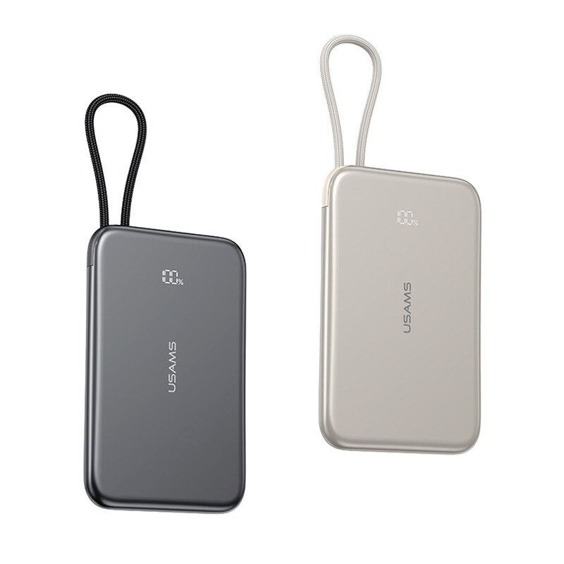 پاور بانک فست شارژ یوسامز CD227 PD 20W ظرفیت 5000 میلی آمپر ساعت