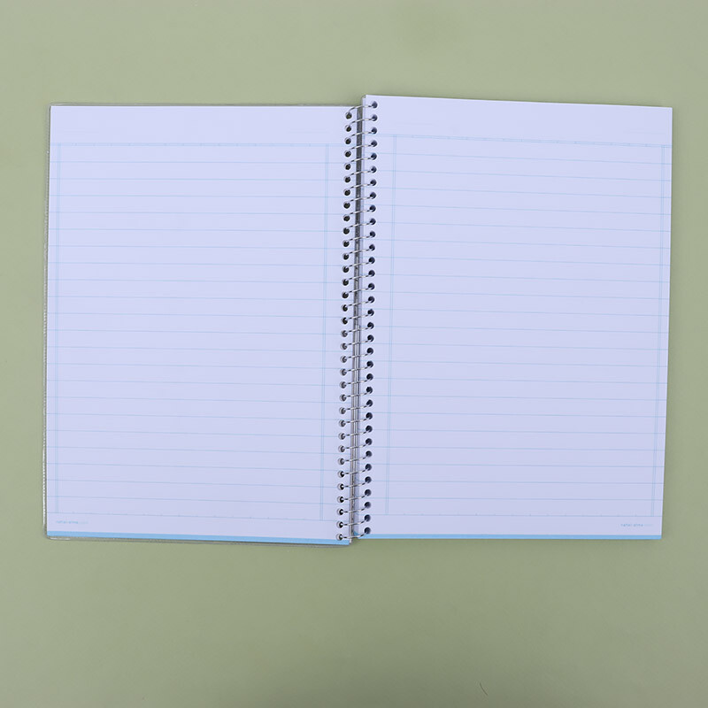 دفتر سیمی 80 برگ طرح لبوبو نهال آلما کد 7826