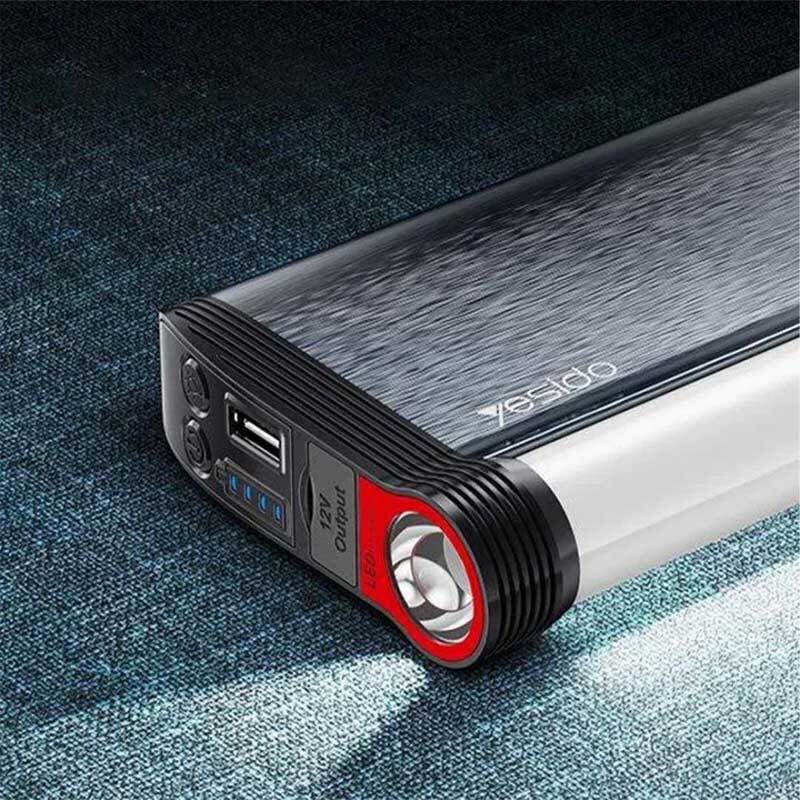 جامپ استارتر و پاور بانک یسیدو YP36 6W ظرفیت 10000 میلی آمپر ساعت