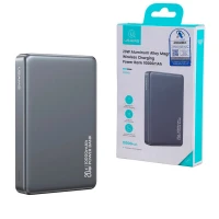 پاور بانک بی سیم فست شارژ یوسامز CD242 QC3.0 PD 20W ظرفیت 10000 میلی آمپر ساعت