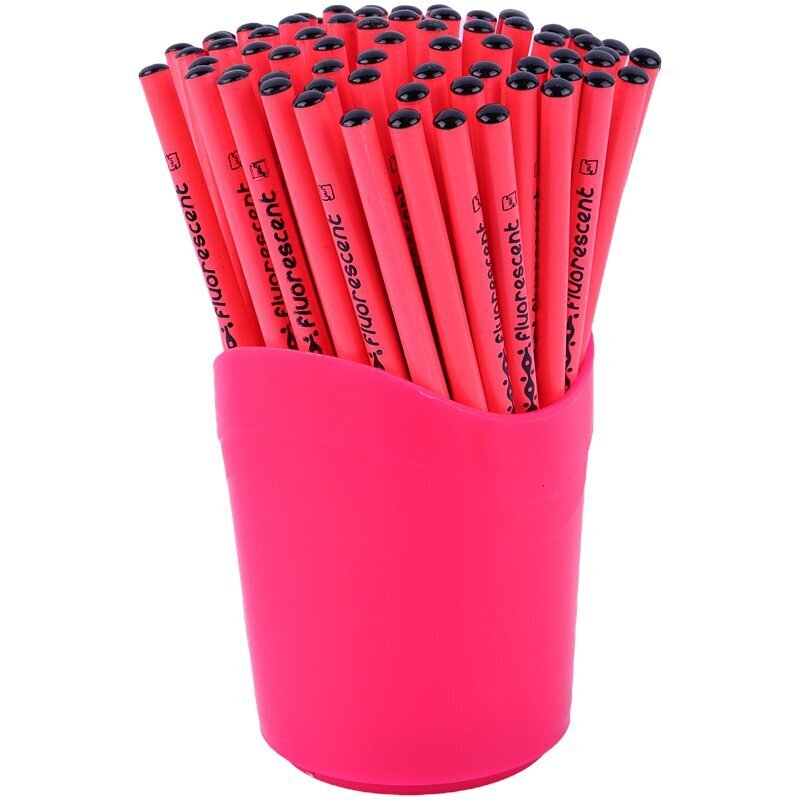 مداد مشکی آریا Fluorescent 3008 بسته 72 عددی