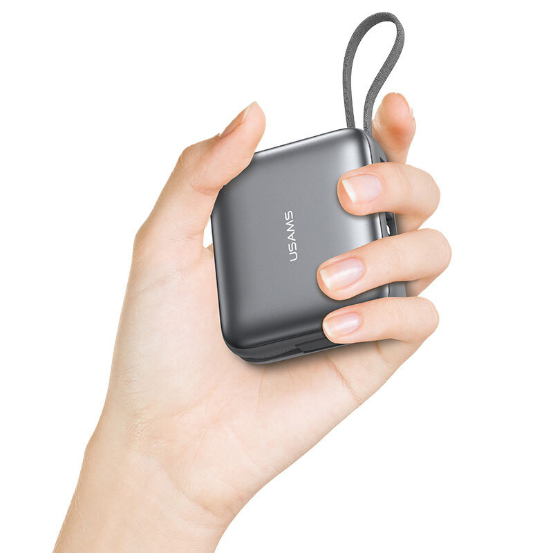 پاور بانک فست شارژ یوسامز CD240 QC3.0 PD 20W ظرفیت 10000 میلی آمپر ساعت