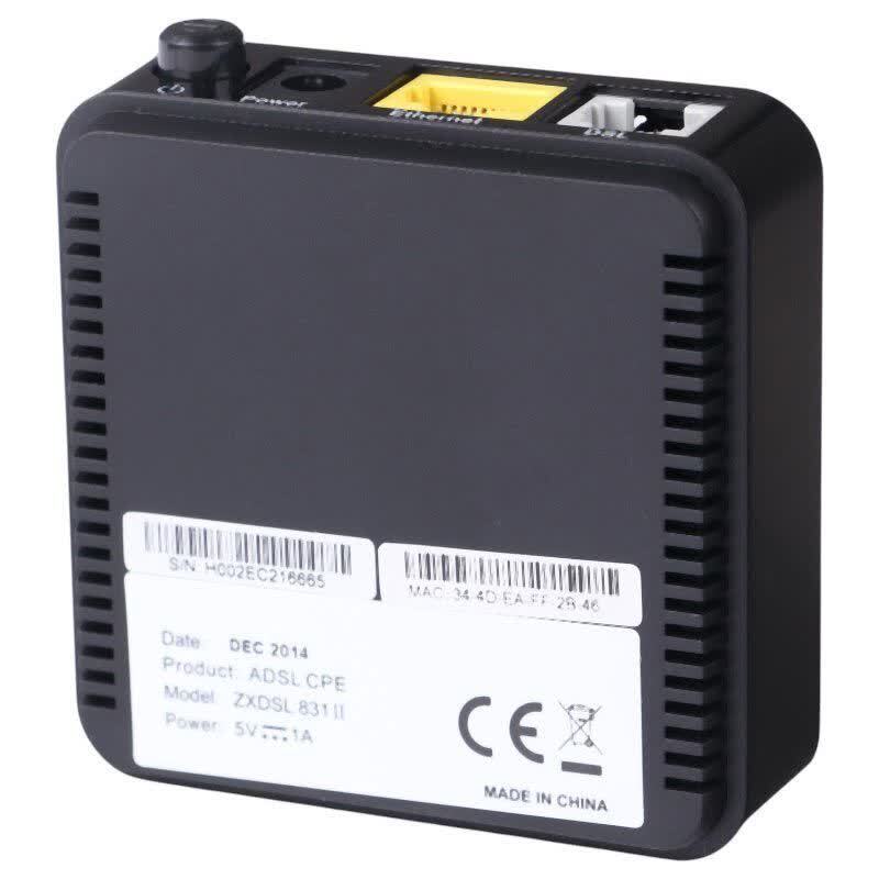 مودم روتر +ZXDSL 831 ADSL2