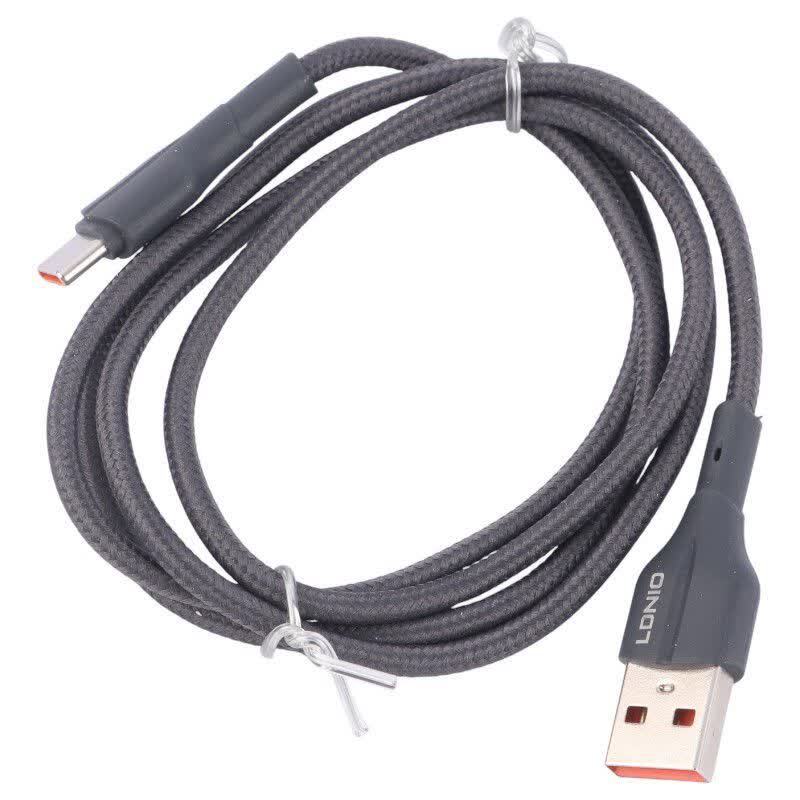 کابل تایپ سی فست شارژ 25 وات الدینیو LS851 طول 1 متر